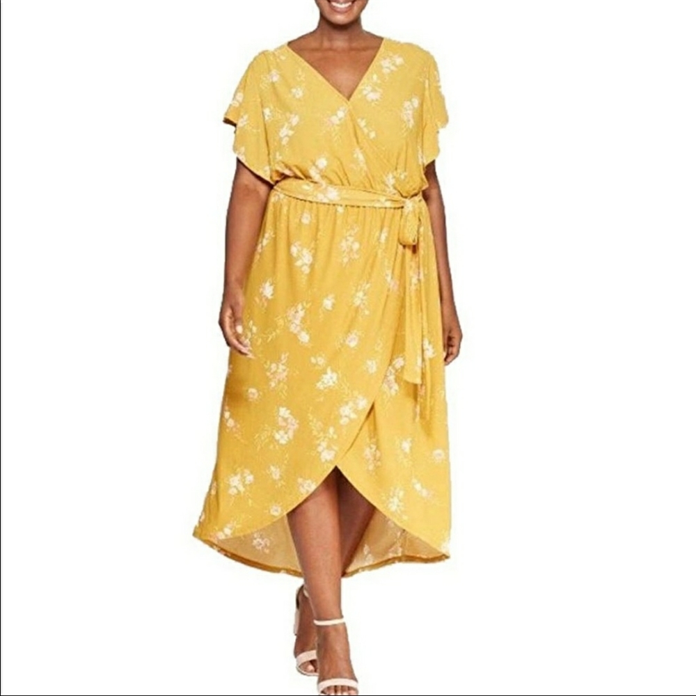 Ava & Viv 3X Floral Dress